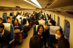 新幹線にて